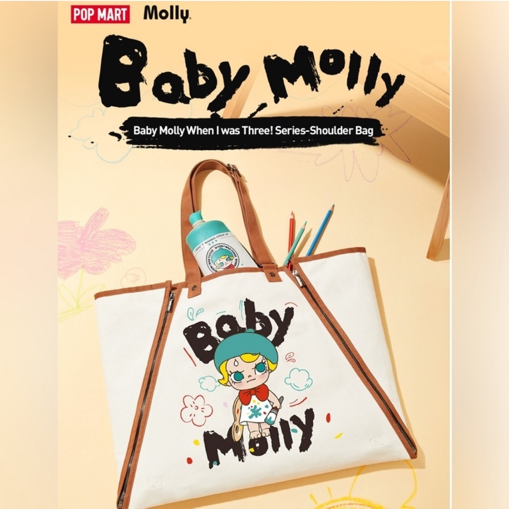 POP MART Baby Molly When I Was 3 Apron / Tote Bag - Picture 13 of 13